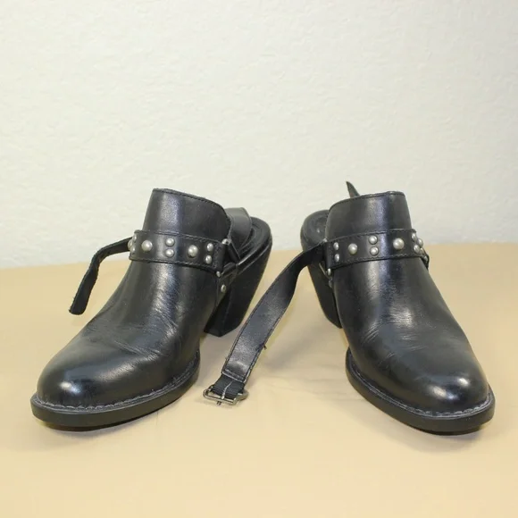 BORN Women's Mule Studded Shoes Black Size 7 - Picture 2 of 8